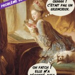 parodie humour art, peintre Fragonard