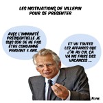 Villepin presidentielles humour