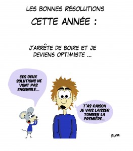 humour dessin bonne résolution