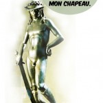 Détournement humour statue Donatello David
