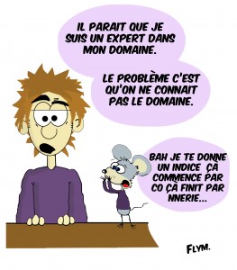 dessin humour expert en connerie