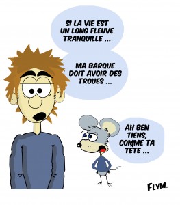 remarque humour la vie est un long fleuve tranquille