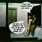 parodie humour art Edward Hopper