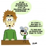 dessin humour schizo - blog bd