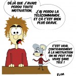 dessin humour motivation vs tele