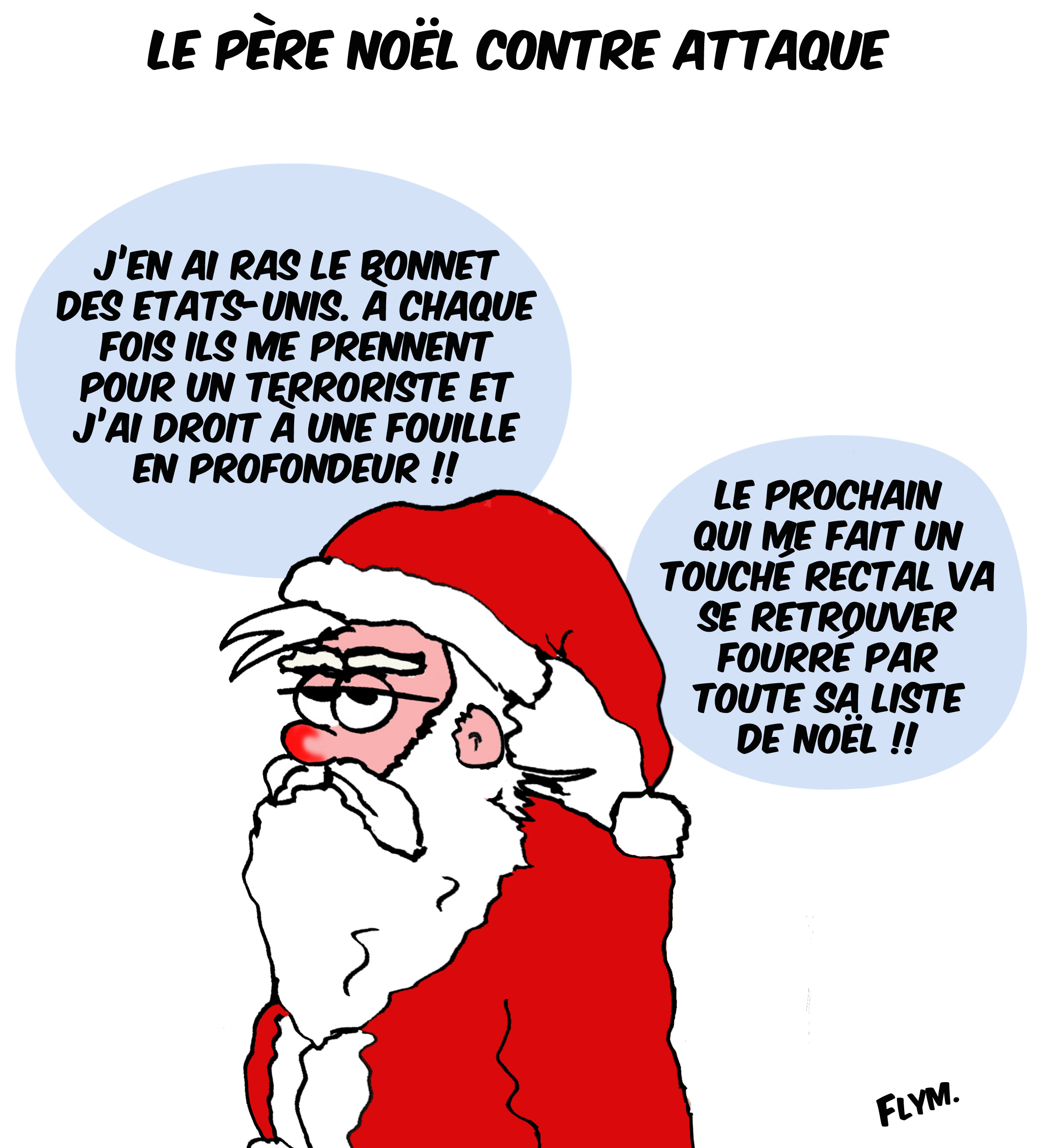 pere-noel-humour - Flym, dessin d'humour, blog bd humour, humour noir