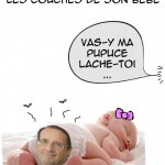 dessin humour Sarkozy bébé