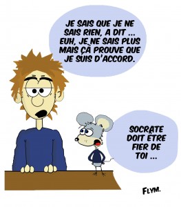 humour je sais que je ne sais rien socrate