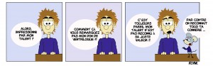 strip humour ventriloque