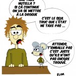 dessin humour nutella