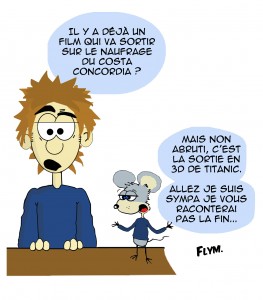 dessin humour titanic costa concordia