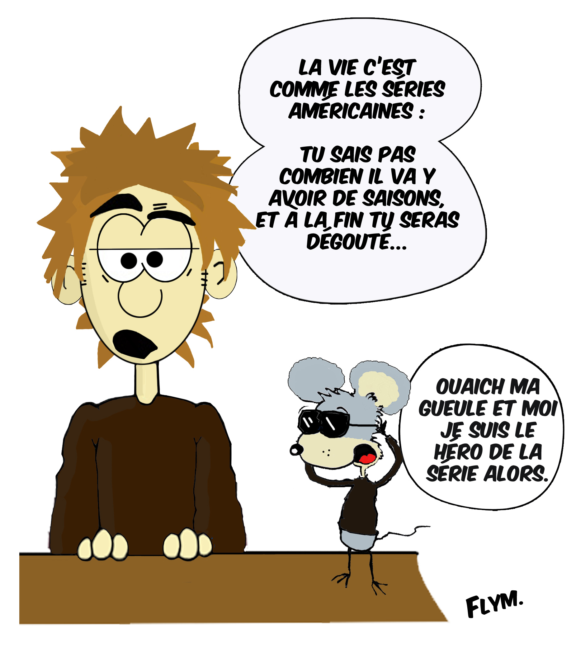 vieserie Flym, dessin d�humour, blog bd humour, humour noir